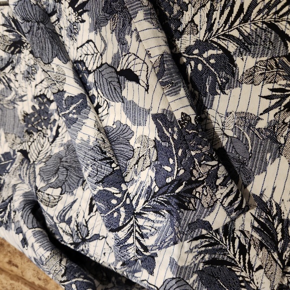 Zara floral bomber jacquard jacket - Picture 11 of 11